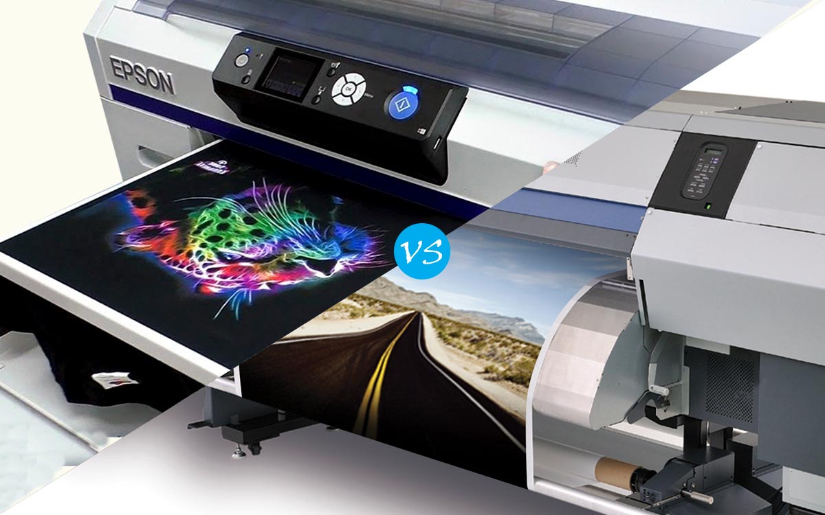 DTG vs Sublimation Printing